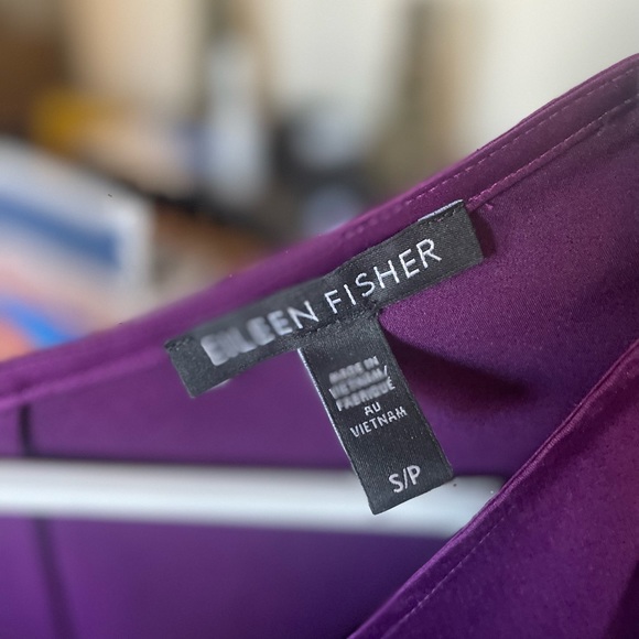 Eileen Fisher midi dress symmetrical - Picture 4 of 4